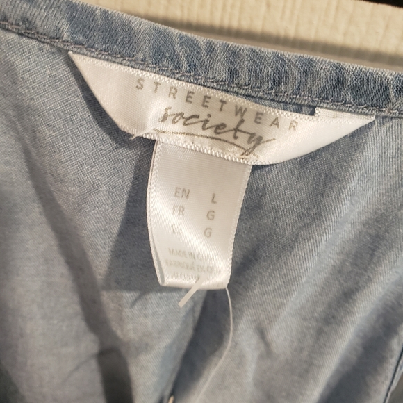 Denim tank top - Picture 3 of 3